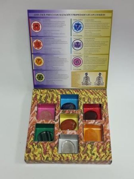 Imagen de CAJA PIEDRAS 7 CHAKRAS