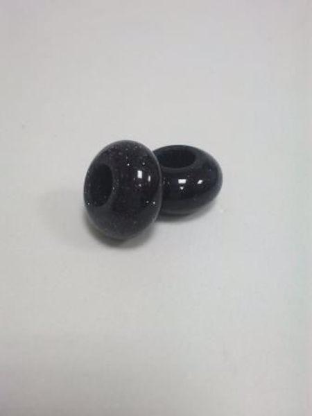 Imagen de Colgante tipo Pandora de Aventurina brillo violeta 14X7,5mm