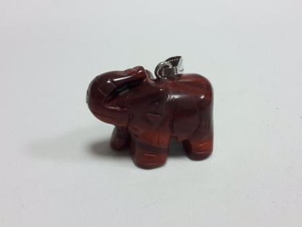 Imagen de Piedra natural Elefante jaspe rojo 43X27 MMS