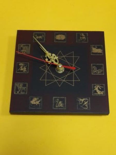 Imagen de Reloj Feng Shui - Horóscopo chino 15x15cm