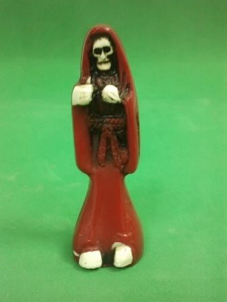 Imagen de Santa Muerte 65mm roja