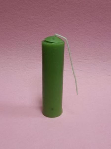 Picture of Vela cohete verde / Torpedo del Deseo. Con Pólvora. 3,3 X 12 cm