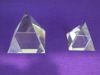 Imagen de Pirámide de cristal 8X8 cm  Transparente