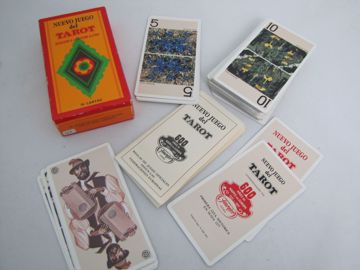 Imagen de Nuevo juego de tarot dedicado a la región alpina. Fournier.