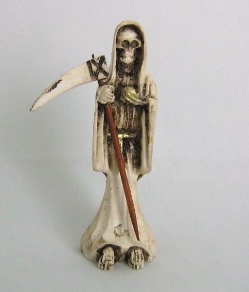 Imagen de IMAGEN SANTA MUERTE COLOR HUESO 82 MMS