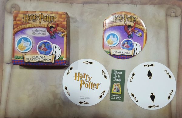 Imagen de Harry Potter Tarjetas de juego redondas