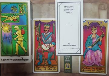 Imagen de Tarot masónico del tarot, tarot maconnique