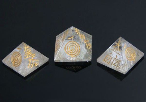 Imagen de PIRAMIDE REIKI CUARZO BLANCO