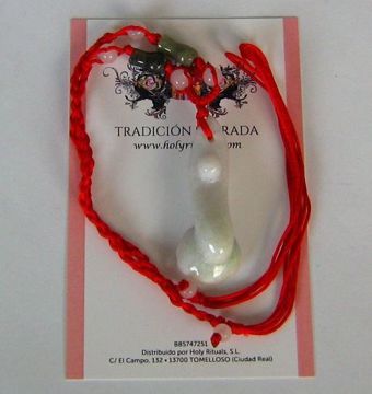 Imagen de COLGANTE JADE ALEGRIA 28 CMS