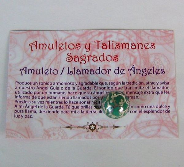 Picture of  CALLER ANGELS AMULET LILAC 23 MMS