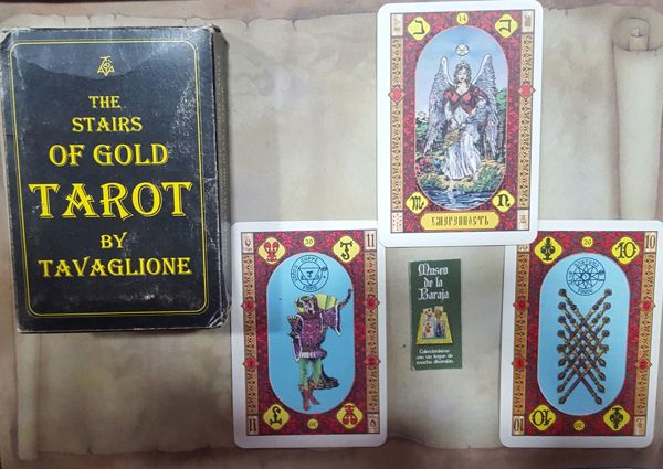 Picture of The stairs of gold tarot 