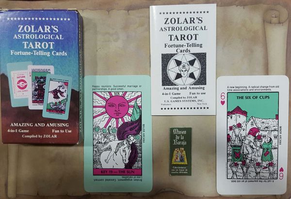 Imagen de Zolar's astrological tarot