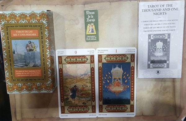 Imagen de tarot de las mil y una noches