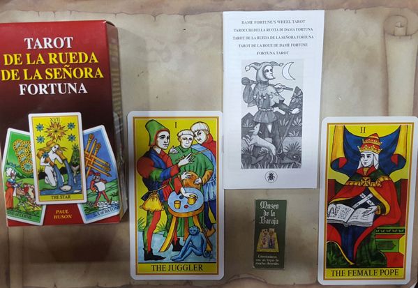 Picture of Tarot of the wheel of the lady fortune