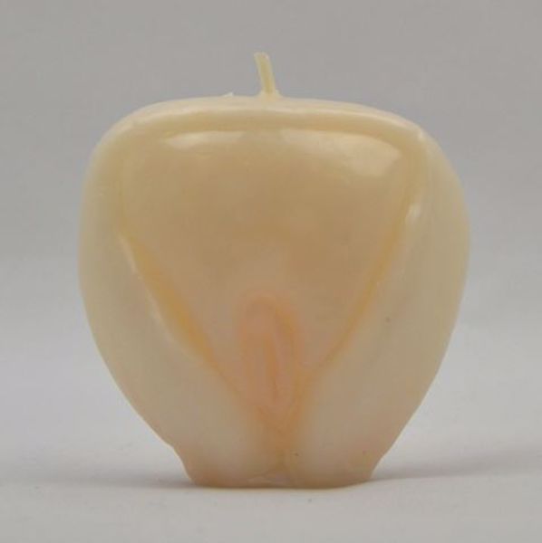 Imagen de Vela vagina Blanca 8,5 X 8,5 CM.