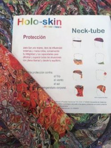 Imagen de Neck tube, tubo de cuello, bandana para ayudar a la protección de personas y lugares
