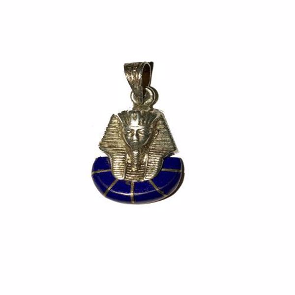 Imagen de Amuleto Faraón Tutankamon Lapislazuli