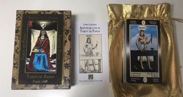 Imagen de Tarot Papus. Facsímil coloreado. París 1909. 900 copias exclusivas. Edición económica.