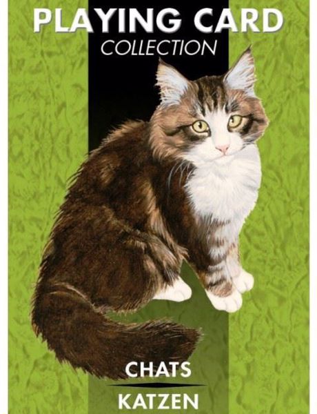 Imagen de PLAYING CARD CATS GATOS