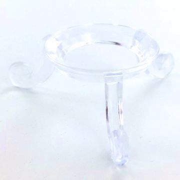 Imagen de SOPORTE PLASTICO PARA BOLAS DE CRISTAL	