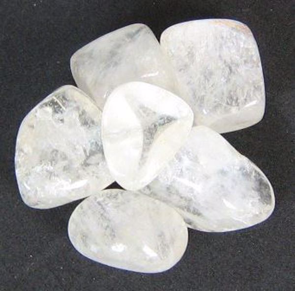 Imagen de Canto rodado Piedra natural cuarzo cristal