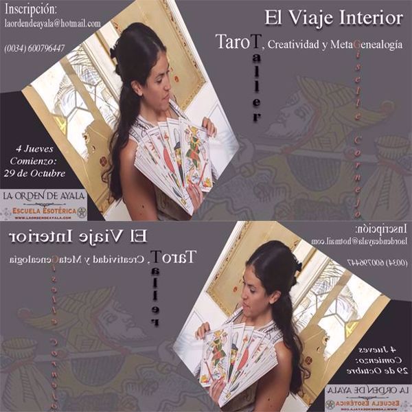 Imagen de Taller de Tarot.  El Viaje Interior   “Tarot, Creatividad y Metagenealogía”. Con Gisele Cornejo. Contribución 55 euros