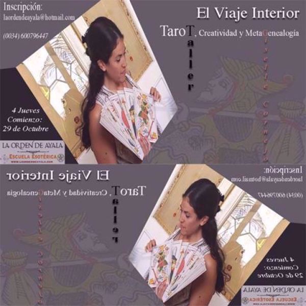 Imagen de Taller de Tarot. El Viaje Interior “Tarot, Creatividad y Metagenealogía”. Con Gisele Cornejo. Contribución 35 euros