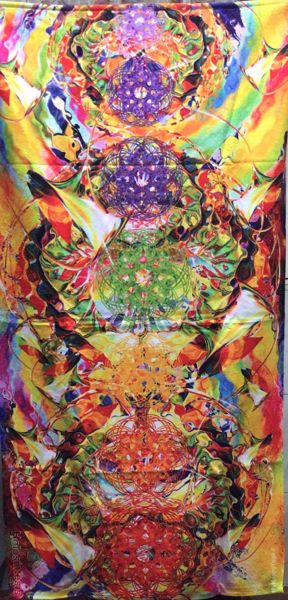 Imagen de Estora toalla my happy yoga s 50 x 100 cms microfibra y algodon