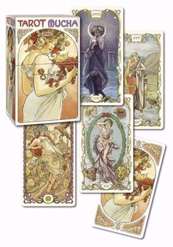 Imagen de Tarot Mucha. Giulia F. Massaglia and Barbara Nosenzo
