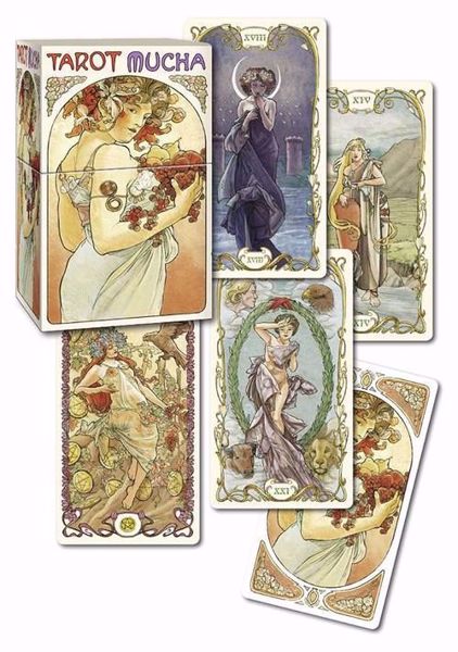 Imagen de Tarot Mucha. Giulia F. Massaglia and Barbara Nosenzo