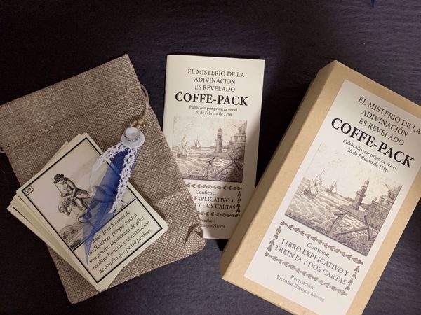 Picture of Coffe pack. Lenormand.baraja y libro.  El misterio de la adivinación es revelado.