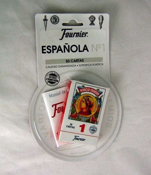 Picture of BLISTER CARD SPANISH FOURNIER DECK