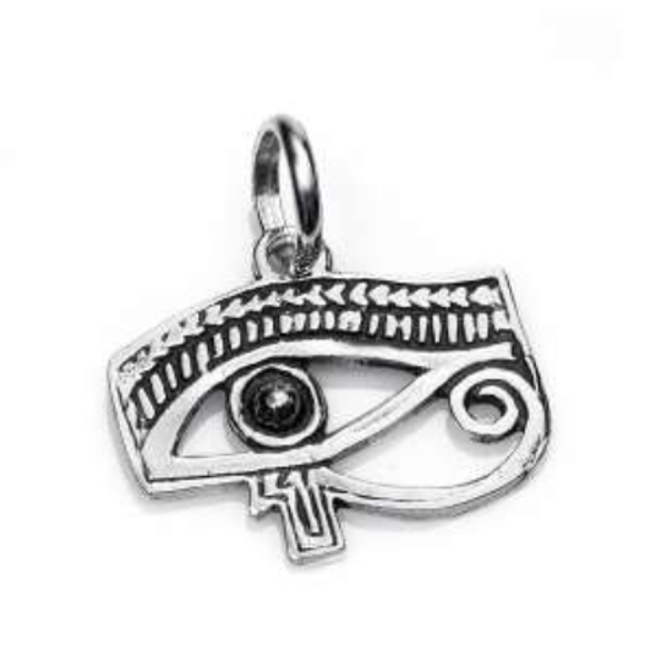 Imagen de Amuleto de plataOjo de Horus 18MM