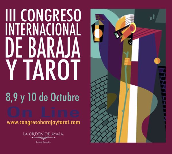 Imagen de Entrada On line. III congreso internacional de Baraja y Tarot. 8,9 y 10 de octubre del 2021