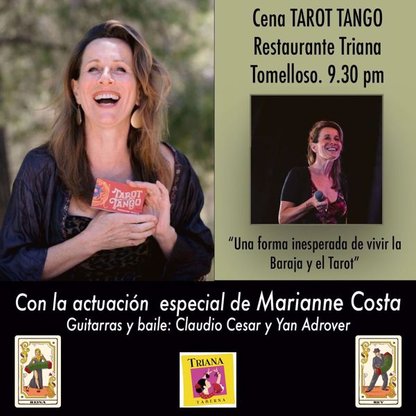 Imagen de Cena Tarot Tango (Tomelloso. Ciudad Real) 9.30 pm. Restaurante TRIANA.