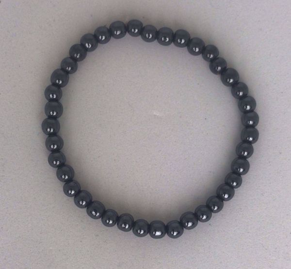 Imagen de PULSERA MINERAL HEMATITE