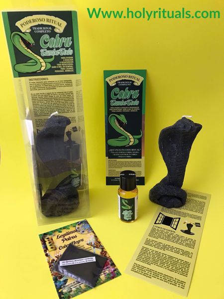 Imagen de Ritual Holy completo tradicional cobra tumba todo