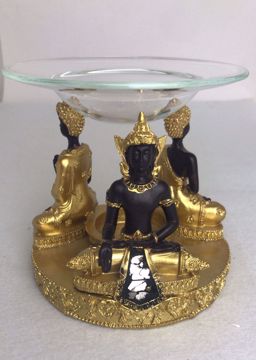Imagen de Quemador de Aceite - Buda Tailandés Dorado y Marrón