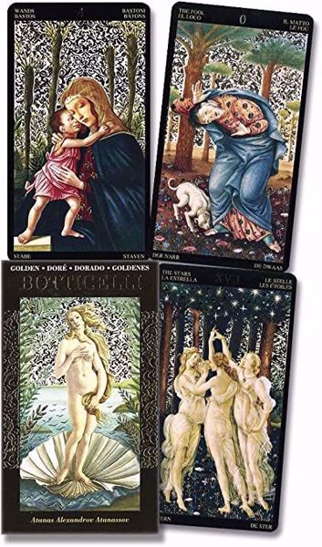 Imagen de Golden Botticelli Tarot