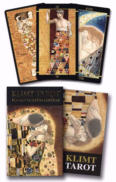Imagen de Klimt Tarot Pocket Golden Edition