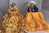 Imagen de VESTIDO ARTESANAL SANTA MUERTE AMARILLO