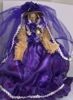 Imagen de VESTIDO ARTESANAL SANTA MUERTE VIOLETA