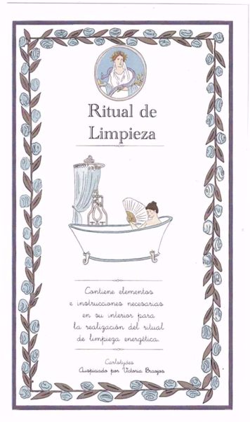 Imagen de Ritual de Limpieza. Diseño de Carlotydes, auspiciado por Victoria Braojos.