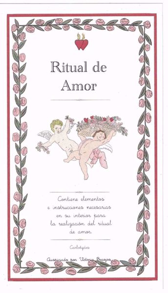 Imagen de Ritual de Amor. Diseño de Carlotydes, auspiciado por Victoria Braojos.