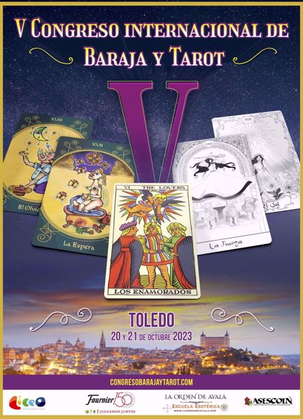 Picture of Entrada On line V congreso internacional de Baraja y Tarot y conferencias presenciales para ver grabadas en diferido.