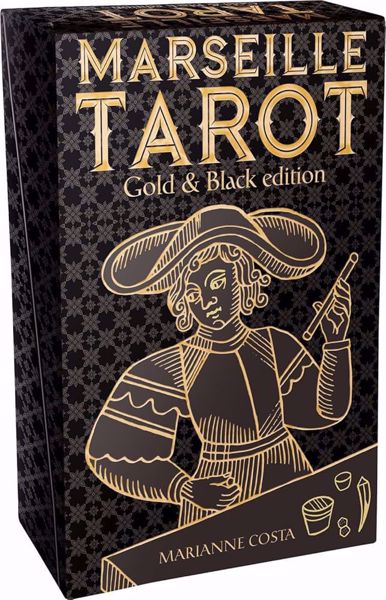 Imagen de Marseille Tarot Gold & Black edition.Marianne Costa.
