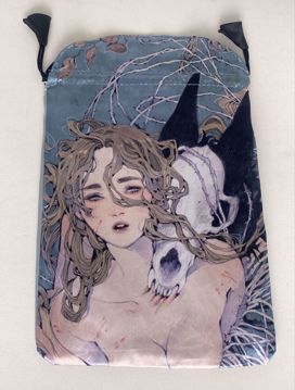Imagen de Bolsa Guarda Tarot Loputyn. Satén