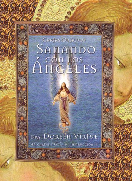 Imagen de Sanando con los ángeles Cartas oráculo Virtue, Doreen